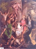 Obrázek La adoración de los pastores | El Greco | 1304